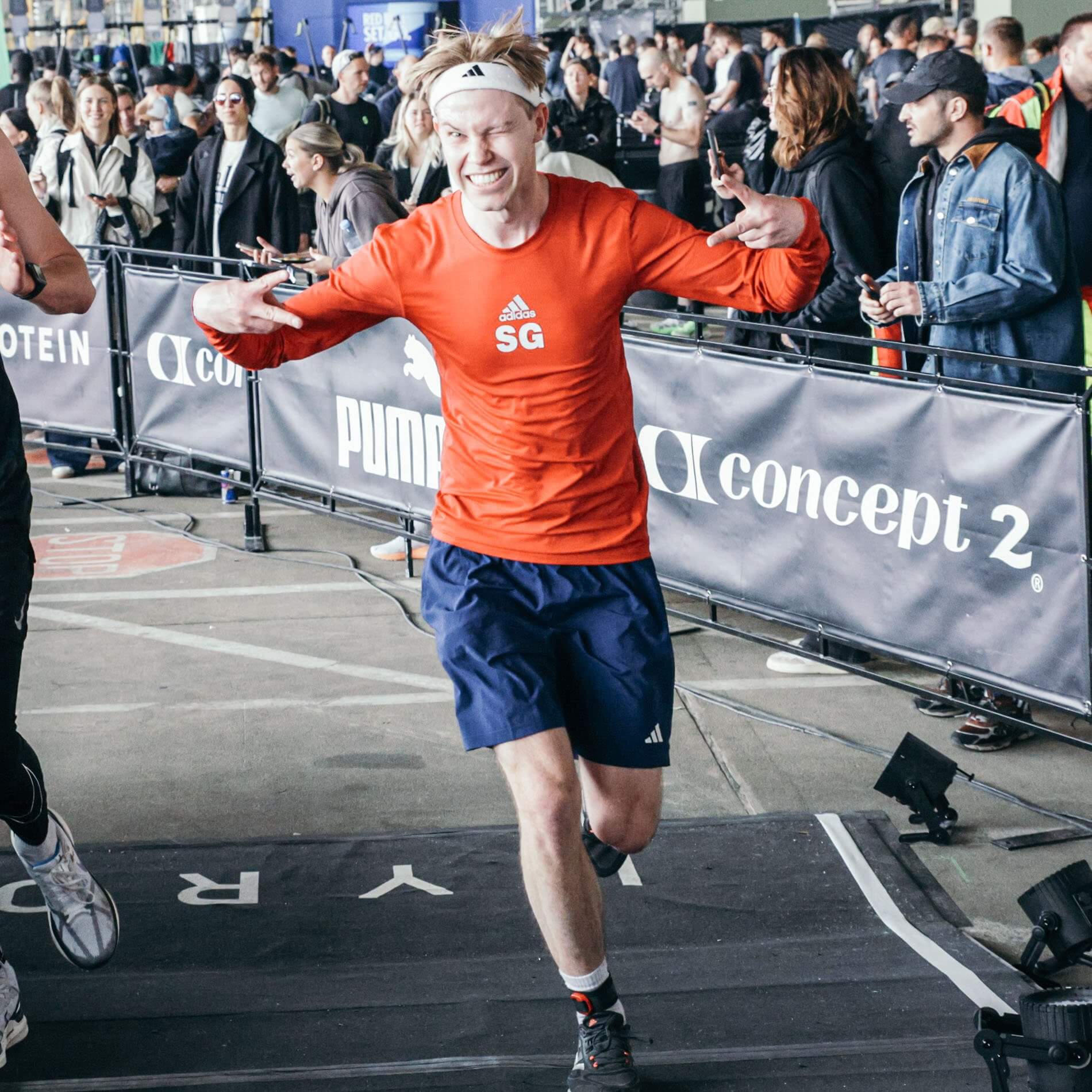 Simon Goldbach running, symbolizing achievement and progress